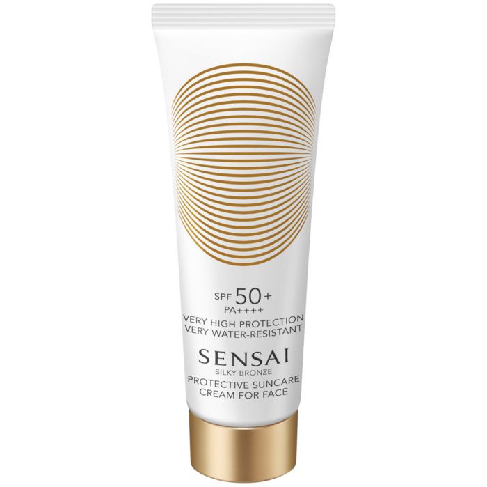 Protective Suncare Cream For Face SPF50+, SENSAI, KAN007085100007, Immagine 1