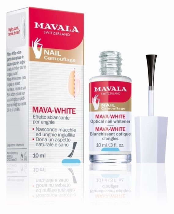MAVA-WHITE Effetto Sbiancante unghie 10 ml, MAVALA, MAV008433400001, Immagine 1