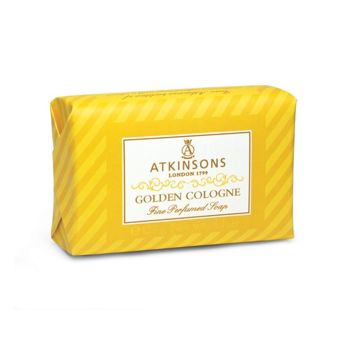 Fine Perfumed Soap Normal Size Golden Cologne 125 gr, ATKINSONS, ATK008617400012, Immagine 1