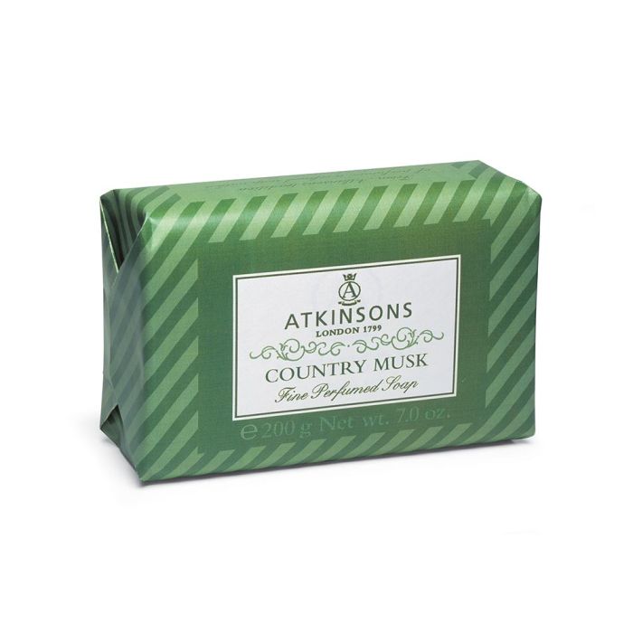 Fine Perfumed Soap Large Size Country Musk 200 gr, ATKINSONS, ATK008617400003, Immagine 1