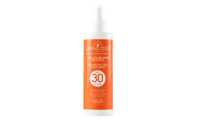 Latte Abbronzante Spray SPF30, GRAND TOUR, GRA030555200002, Immagine 1