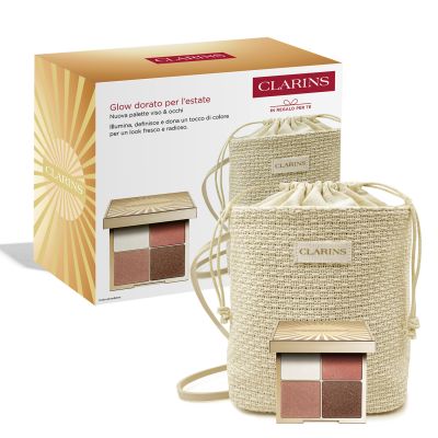 Glow dorato per l'estate - Palette viso & occhi