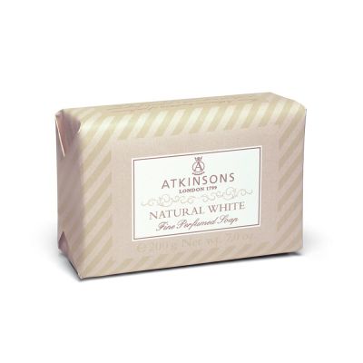 Fine Perfumed Soap Large Size Natural White 200 gr