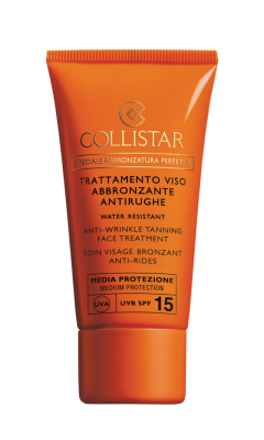 Trattamento Viso Abbronzante Antirughe SPF15