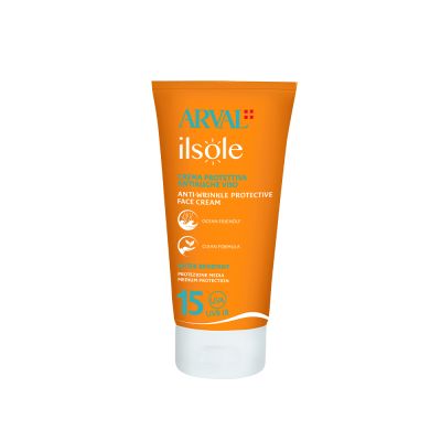 Crema protettiva antirughe viso SPF15