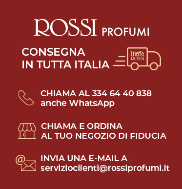 Rossi Profumi Consegna in tutta Italia